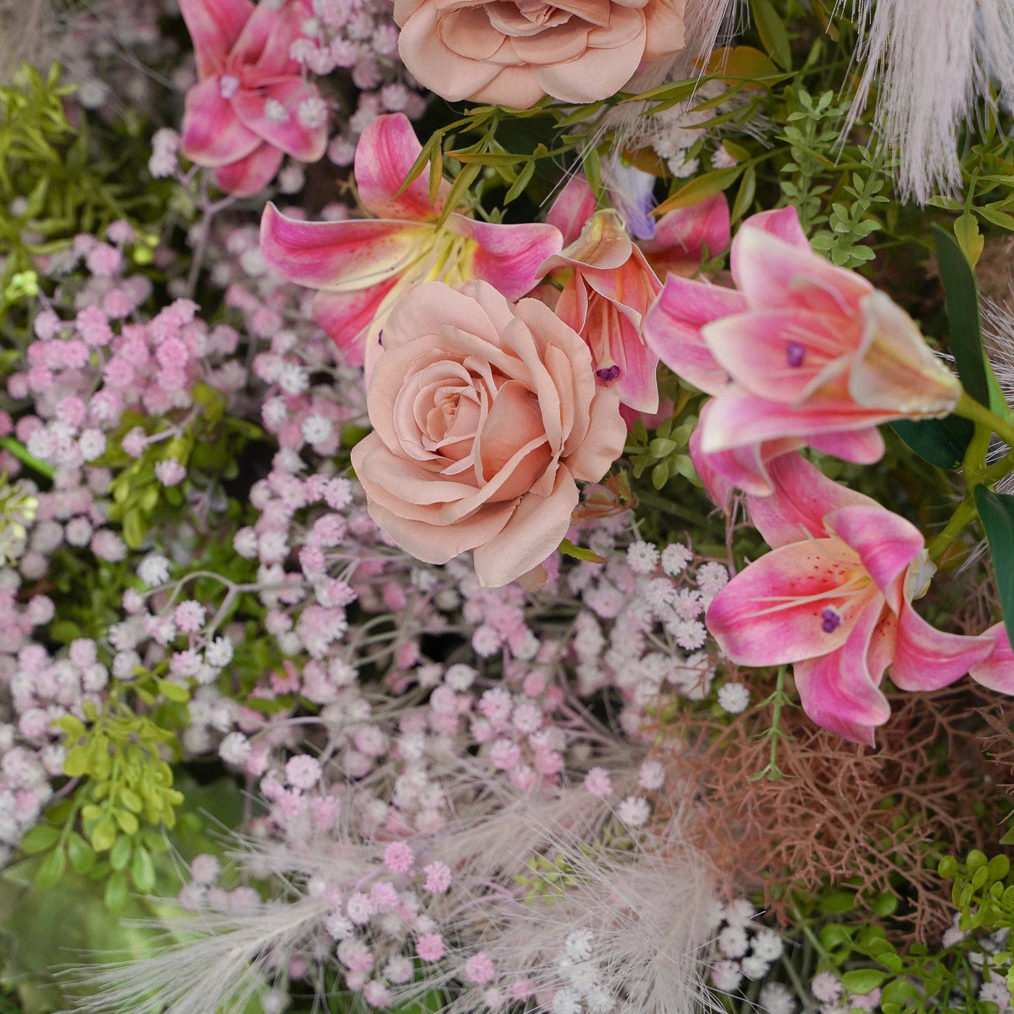 MEADOW- FLORAL HORN ARCH